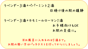 MH日焼け用レシピ